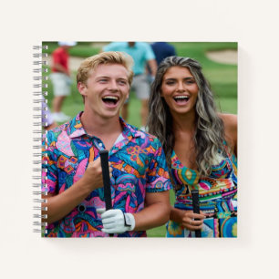 Golf Foto Aanpassen Personaliseren Notitieboek