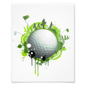 Golf Foto Afdruk (Voorkant)