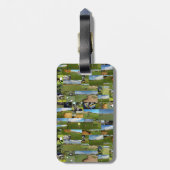 Golf, Foto Collarge, Bagagelabel (Achterkant verticaal)