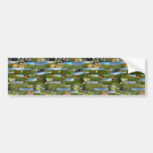 Golf, Foto Collarge, Bumpersticker