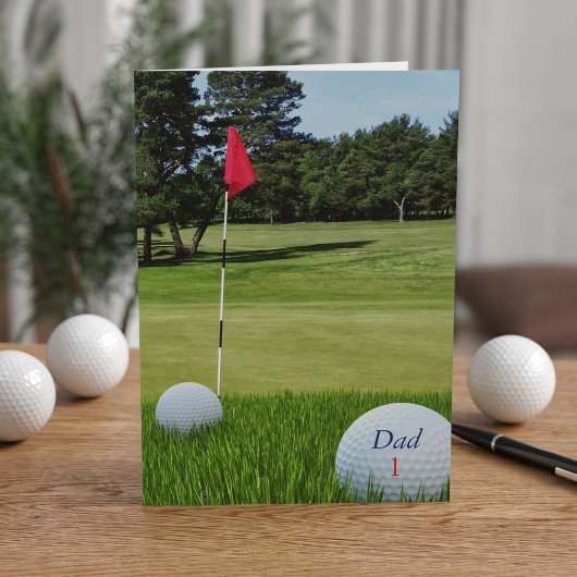 Golf Foto Vaderdag Kaart