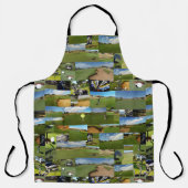Golf fotocollage, Full Print Apron Schort (Voorkant)