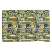 Golf Fotocollage,   Kussensloop (Voorkant-Rechts)