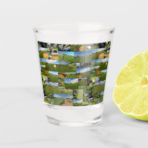 Golf, fotokleurig, warm glas