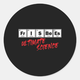 Golf Frisbees Ultimate Science Disc Periodic Table Ronde Sticker
