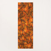 Golf fritillaire vlinders sinaasappel bruin yogamat (Achterkant)