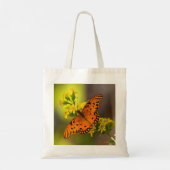 Golf Fritillary ook wel Passievlinder op Guldenroe Tote Bag (Achterkant)