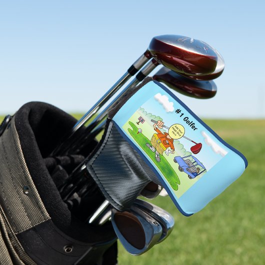 Golf Funny Cartoon Golfheadcover