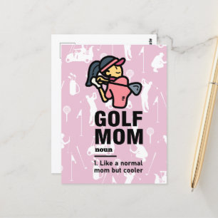 Golf Funny Gezegde Citaten voor Golfer Briefkaart