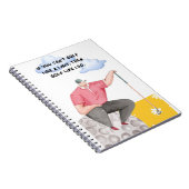 Golf Funny Gezegde voor Golfer Notitieboek (Rechterzijde)