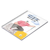 Golf Funny Gezegde voor Golfer Notitieboek (Linkerzijde)