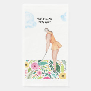 Golf Funny Gezegde voor Golfer Servet