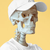 Golf Funny Golfen Skelet spelen Golfer Trucker Pet