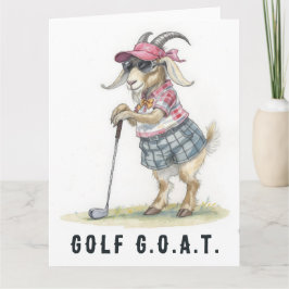 Golf G.O.A.T.- Grote Golf Kaart