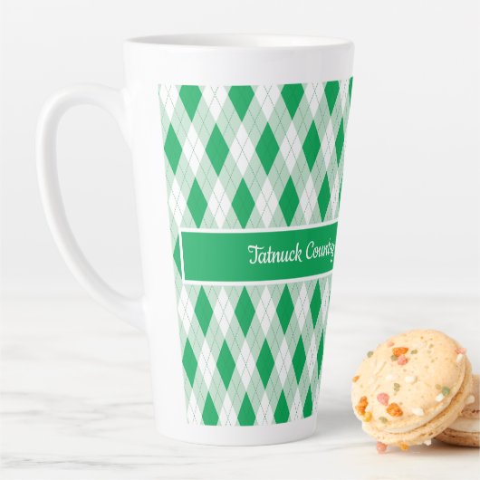 Golf Gals Latte Mok – Aangepaste competitienaam (In situ)