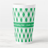 Golf Gals Latte Mok – Aangepaste competitienaam (Voorkant)
