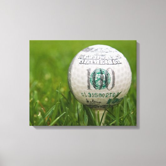 Golf Game Canvas Afdruk (Voorkant)
