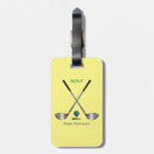 GOLF - Game for Life Bagagelabel (Achterkant verticaal)