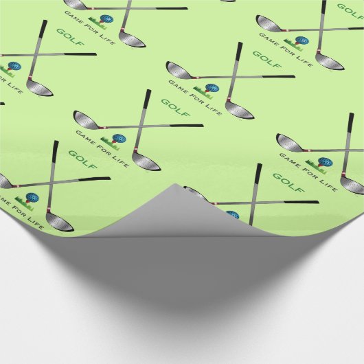 GOLF - Game for Life Cadeaupapier (Hoek)