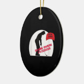 Golf Game is over Funny Anti-Trump Keramisch Ornament (Links)