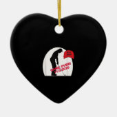 Golf Game is over Funny Anti-Trump Keramisch Ornament (Voorkant)