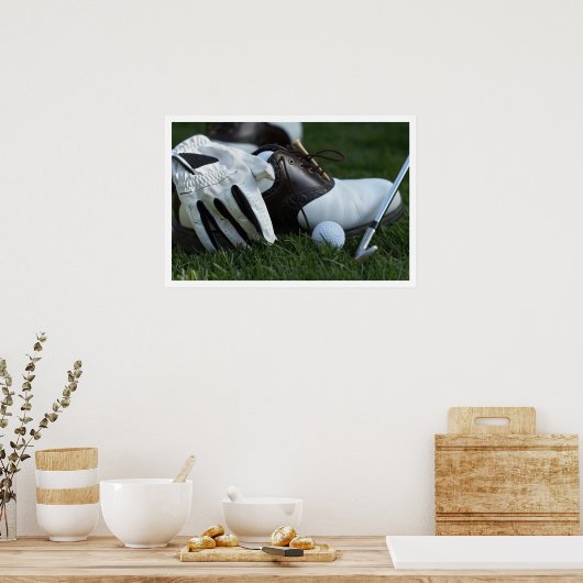 golf gear poster (Keuken)