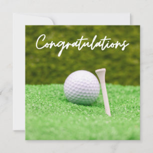 Golf Gefeliciteerd "Hole-in-One uw Golfing