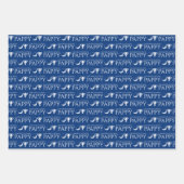 Golf Gefeliciteerd met het ompakken van papierblad Inpakpapier Vel (Voorkant 2)