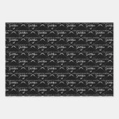 Golf Gefeliciteerd met het ompakken van papierblad Inpakpapier Vel (Voorkant 3)