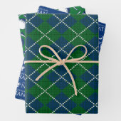 Golf Gefeliciteerd met het ompakken van papierblad Inpakpapier Vel (In situ)