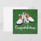 Golf Gefeliciteerd thema voor golfer (Voorkant / Achterkant)