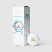 Golf Gelukkig Pasen met Kip Golfballen (Verpakking)