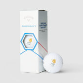 Golf Gelukkig Pasen met Kip Golfballen (Verpakking)