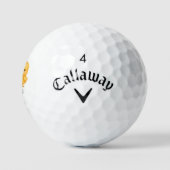 Golf Gelukkig Pasen met Kip Golfballen (Logo)