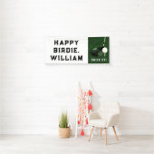 Golf Gelukkige Verjaardag Spandoek (Insitu)