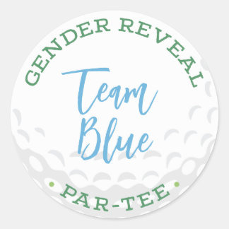Golf Gender onthullen Stickers voor T - shirts - T