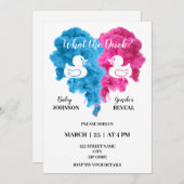 Golf gender onthult uitnodigingen (Voorkant / Achterkant)