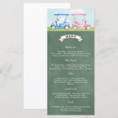 Golf Gender Reveal Menu (Voorkant / Achterkant)