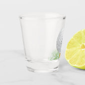 Golf gepersonaliseerd schaakglas shot glas (Links)