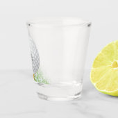 Golf gepersonaliseerd schaakglas shot glas (Rechts)