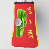 Golf gepersonaliseerd -slang- Cadeaus Golfheadcover (Draai 90)