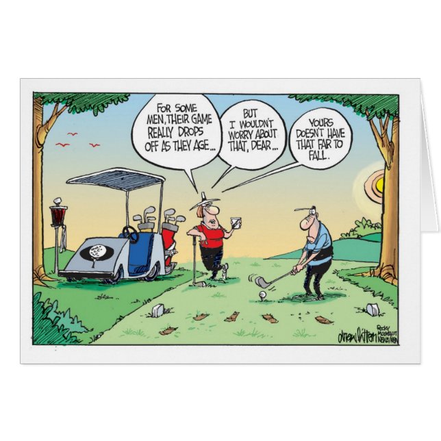 Golf Gets Old (Voorkant Horizontaal)