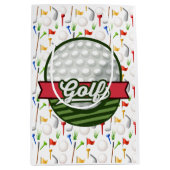 Golf Gift Bag Medium Cadeauzakje (Voorkant)