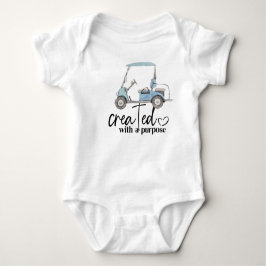Golf Gift for Baby shower Golfer Golf Cart Baby B Romper