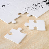 Golf Girl Golfing  kunst Legpuzzel (Zijkant)