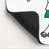 Golf Girl Mousepad Muismat (Hoek)