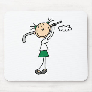 Golf Girl Mousepad Muismat