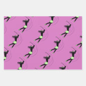 Golf Girl Wrapping Paper (Voorkant 3)