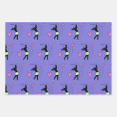 Golf Girl Wrapping Paper (Voorkant)
