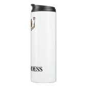 Golf Goddess Thermische Tumbler Thermosbeker (Geroteerd rechts)